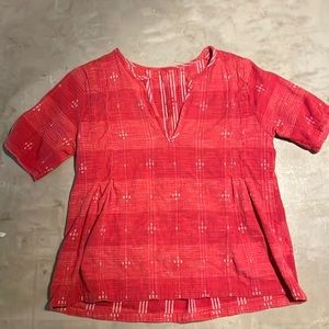 Ace & Jig red shirt. Size small.